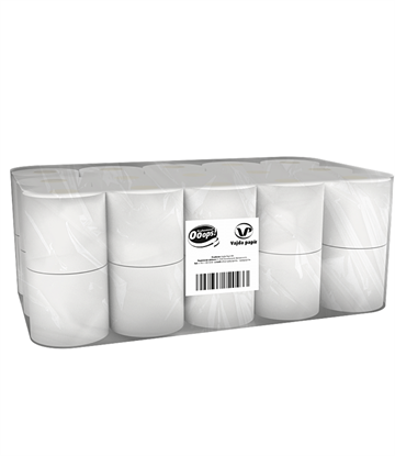  Toiletpapir, 2 lags, 30 ruller med 500 ark